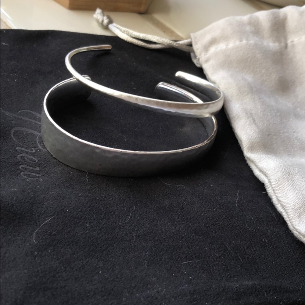 Kendra Scott Hammered Metal Stackable Bracelets - image 2